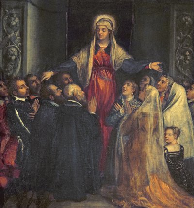 Madonna della Misericordia von Tiziano Vecelli